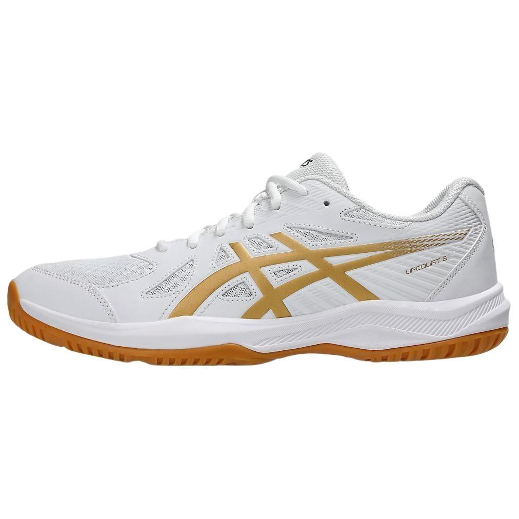 ASICS Upcourt 6 White Pure Gold Men s 1071A104-106 EU 39