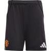 Manchester United 25/26 Home Logo Three Stripes Moisture-Wicking Football Shorts Men Shorts JI7431
