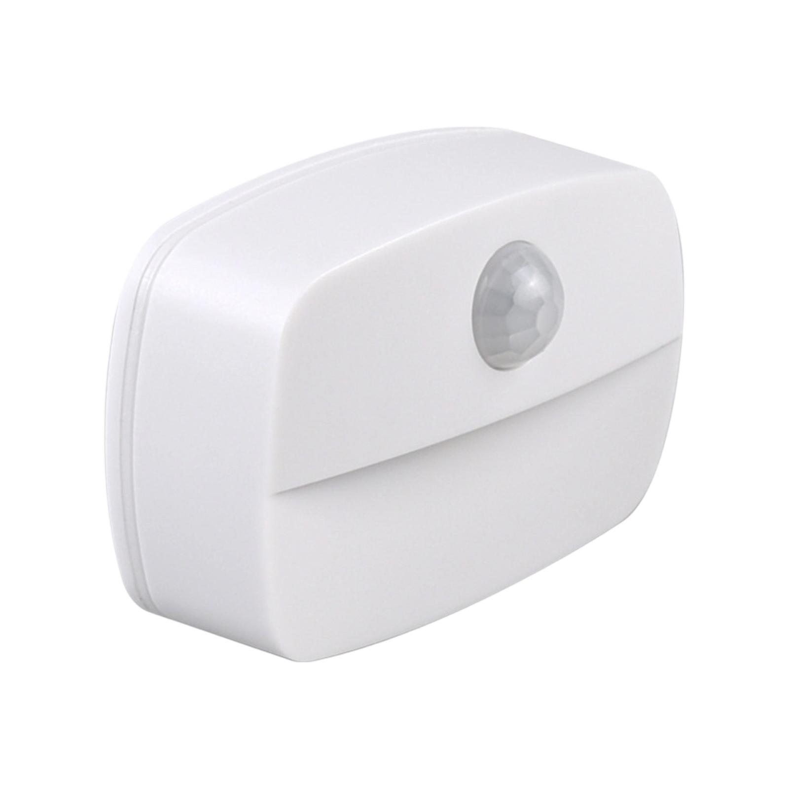 

Smart Human Body Night Light, Mailbox Battery Powered, Bedroom, Bathroom, Hallway, Cabinet Night Light One Size білий