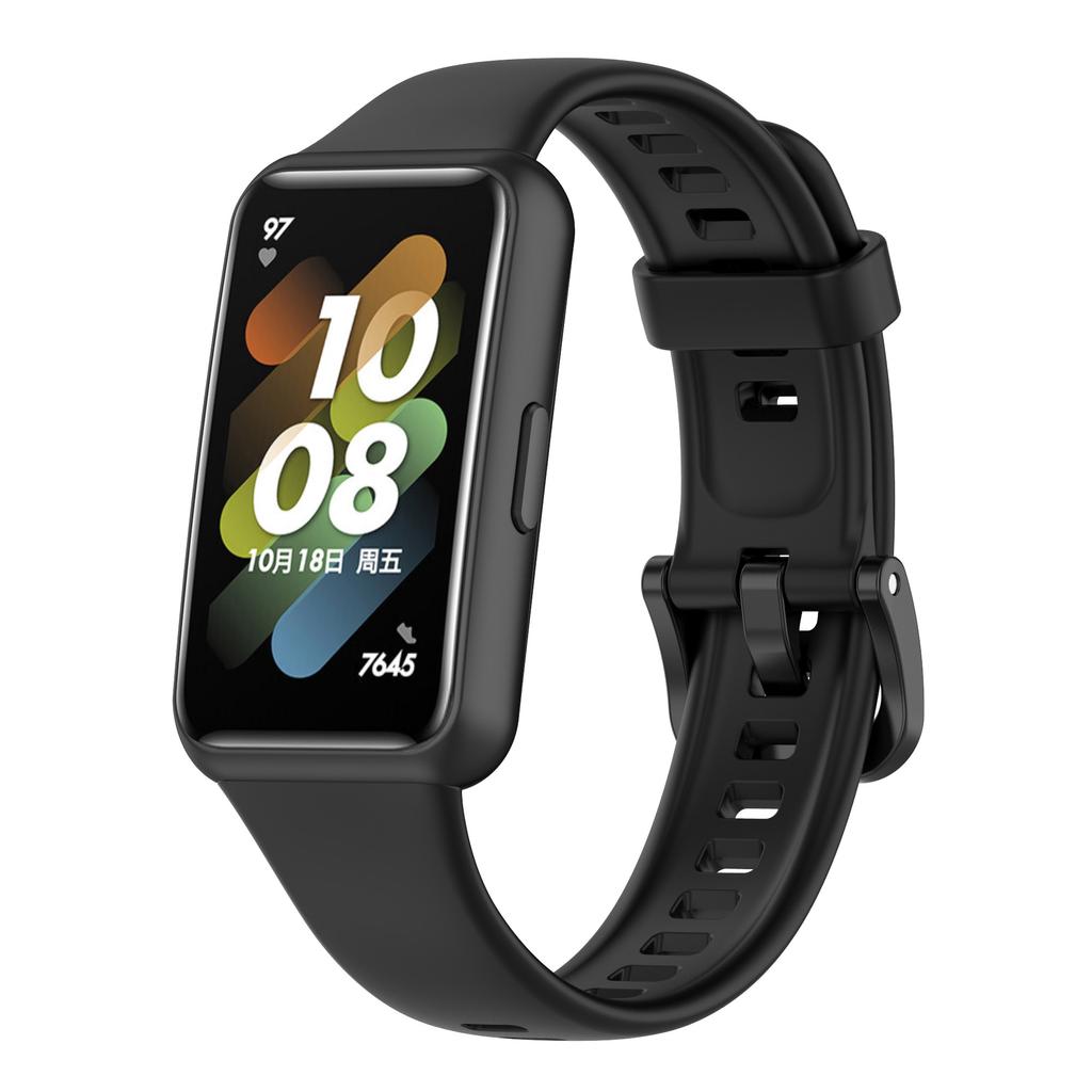 Silicone Watch Strap for Huawei Band 7 Original Belt Sports Smart Bracelet Replacement Correa Wristband for Huawei Band 7 Strap