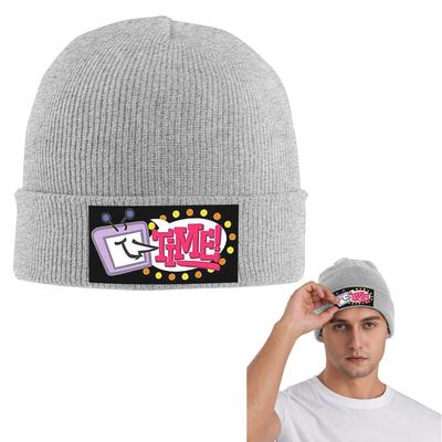 Deltarune Tenna TV Zeit Warme Strickmütze Hip Hop Beanie Mütze Herbst Winter Outdoor Beanie Mützen für Herren Damen Erwachsene