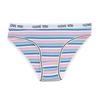 Women's Cotton Underwear Triangle Pants Low Waist Breathable Girls' and Students' Striped Underwear