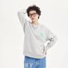MLB Sweatshirts Unisex Gray Crew Neck Moderate Regular 3AMTD0131-50MGS