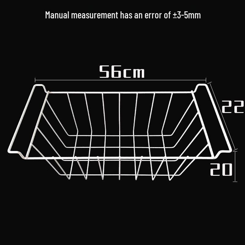 Universal Multi-Layer Hanging Freezer Storage Rack Basket