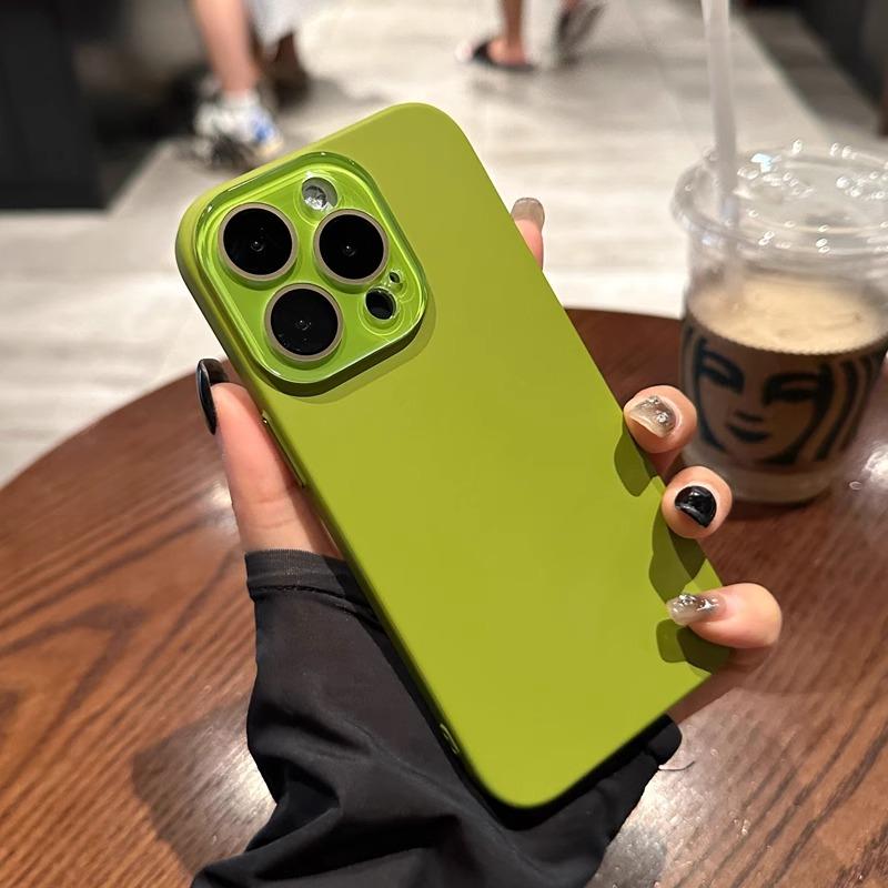 Natural titanium phone case for For Iphone 16 15 14 13 12 11 pro max plus hard pc back cover case bumper Camera protection with lens