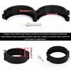 For Turbo Intake Pipe 2"/2.5"/3"/4" Aluminum Exhaust HD V-band Clamp w Flange System Assembly Anodized Clamp With Flange Kit