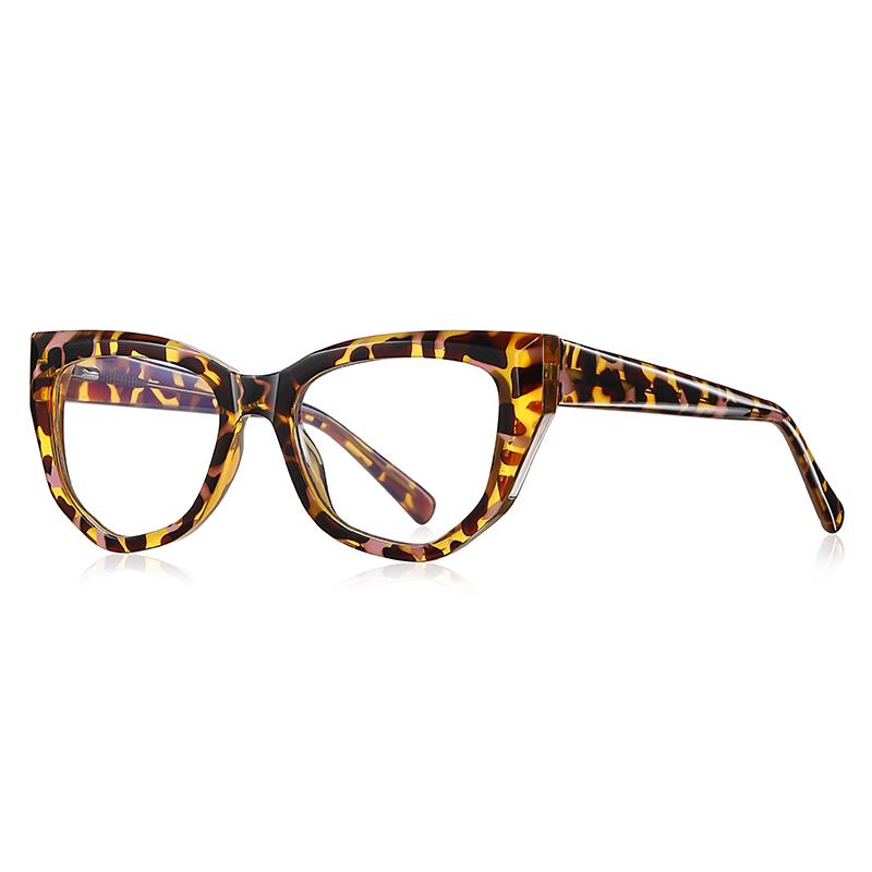 0 -0.5 -0.75 To -6.0 Anti Blue Light Cat Eye Nearsighted Glasses For Women Fashion  Hyperopia Eyeglasses Power +0.5 To +4.0
