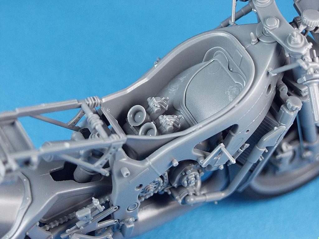 Hasegawa 1/12 Scale Scott Racing Team Honda NSR250RW 2009 WGP250 Champion Plastic Model Kit, BK1