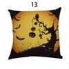 Premium Quality Fall Decor Pillow Case With Elegant Halloween Patterns