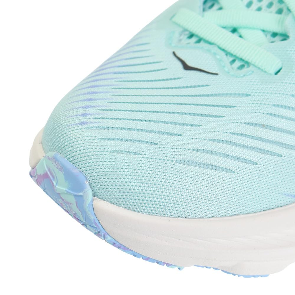 HOKA Rincon 3 Running Regular Cushioned Sneakers for Jogging and Training Shoes, Mint, (1119396-SOAB), Lightweight, (Mint/22.0/Women's)