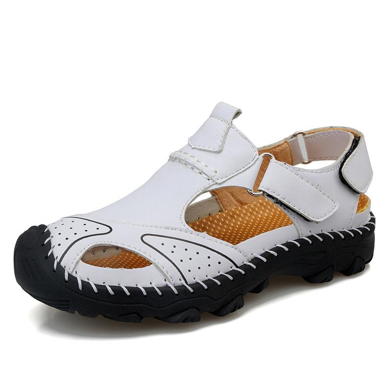 

Мальчиковые сандалии 2025 лето новые детские баотоу спортивные одноклассники дышащая сетка мягкая подошва детские пляжные туфли 37 светло-серый