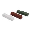 Набор из 3 полировальных паст Green (мелкая), White (средняя), Red (грубая) для полировальных кругов
