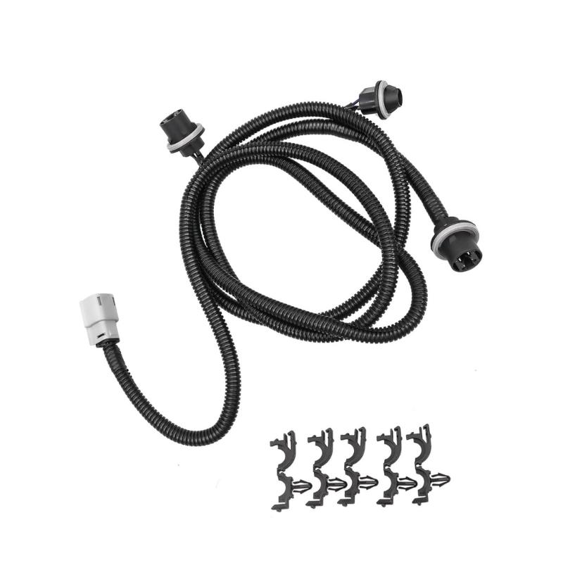

Replacement Tail Lamp Wiring Harness Electrical Connector Cord With 3 Light Plugs for 1500 2500HD 3500HD Models 23295977 1