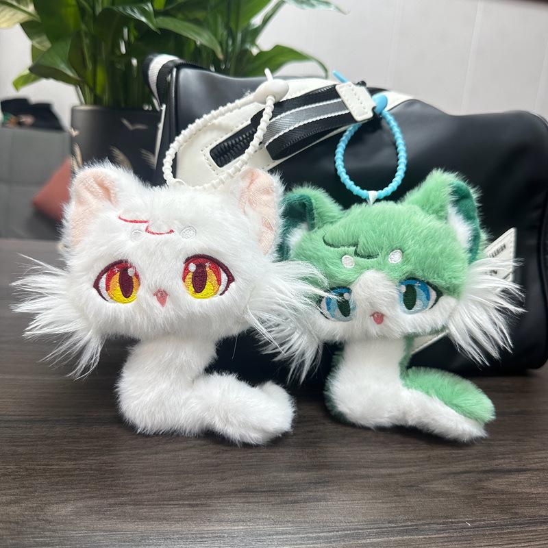 Internet Celebrity Meow Meow Snake Plush Toy - Cute Cartoon Doll Pendant, Perfect Birthday Gift