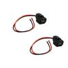 2pcs H16 5202 Headlight Driving Light Bulb Connector Plug Socket For GMC Chevy