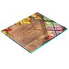 Tempered Glass Kitchen Board with Decorative Fruit and Vegetable Graphics 60x52 Cm