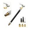 Car Tire Inflatable Pump Extension Tube Adapter Air Inflator Hose Twist Tyre Air Connection Locking Air Chuck