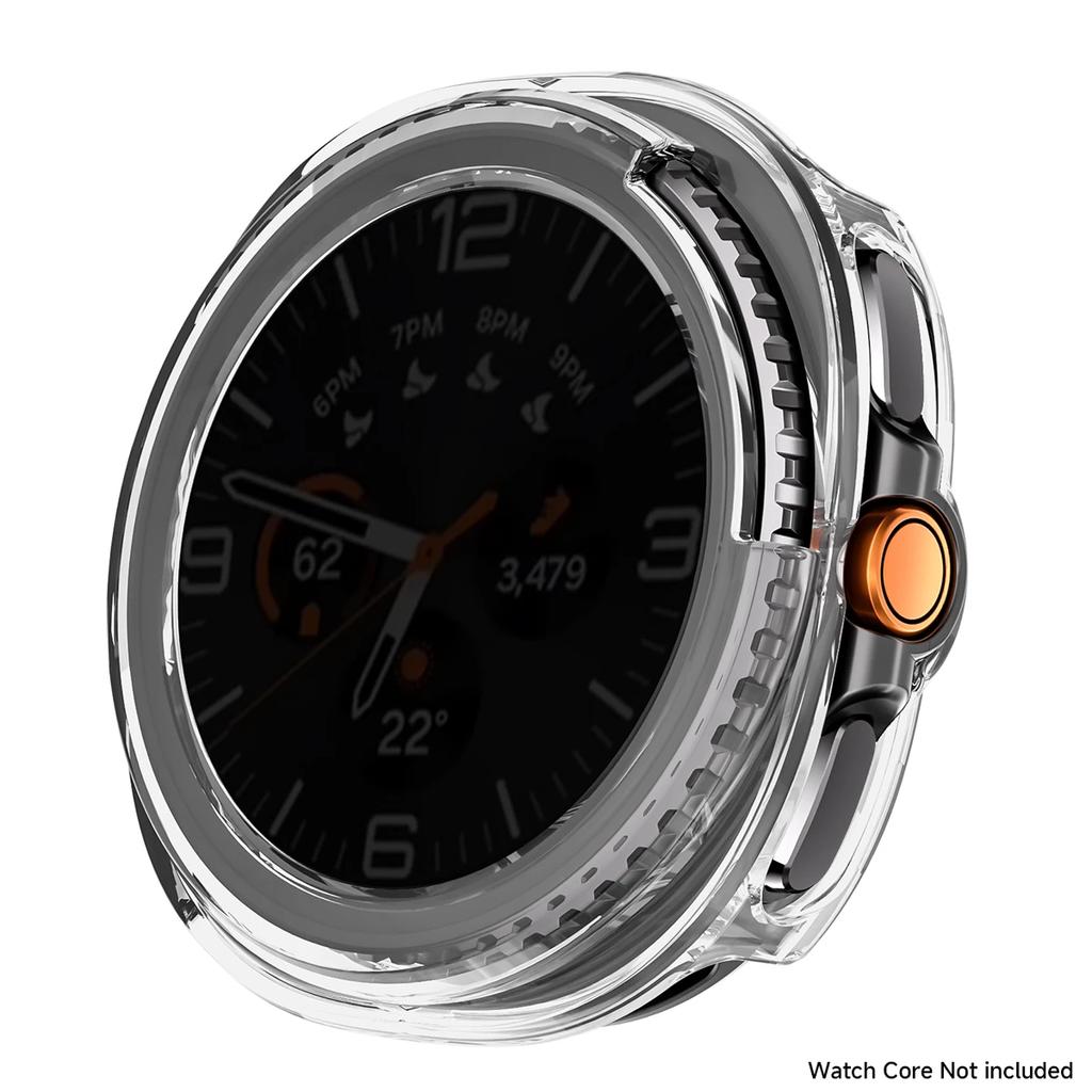 PC-fodral+Glas Sekretessfilm Fodral För Samsung Galaxy watch 8 Classic Tillbehör Skärmskydd Stötfångare Skyddande Hölje Klocka 8