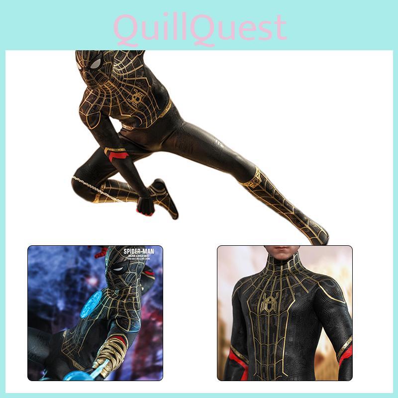 Premium Elastic No Way Home Costume Jumpsuit For Adults And Kids