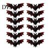 Double-layer Bat Wall Decals Halloween Decals, Self Adhesive Room Stickers, Double Layer Spooky Realistic Ornaments PVC Art for Mysterious Party