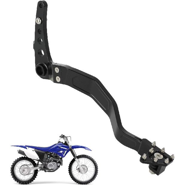 CHANGCHENG Motorcycle Brake Foot Pedal Lever Brake Pedal Folding Tip Aluminum CNC for TTR230 2005-2025 Dirt Bike Blue чёрный
