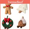 Soft Cuddly Chocolate Cookie House Decoration Gift