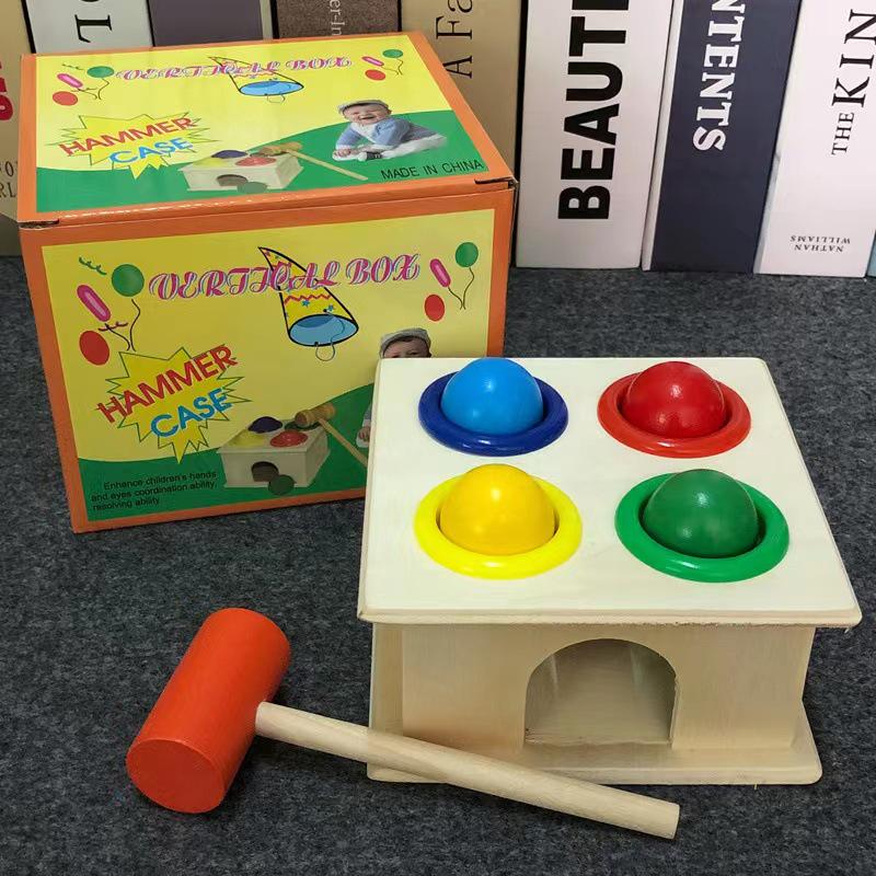 

Infant & Toddler Hammering Toy: Hand-Eye Coordination & Color Recognition