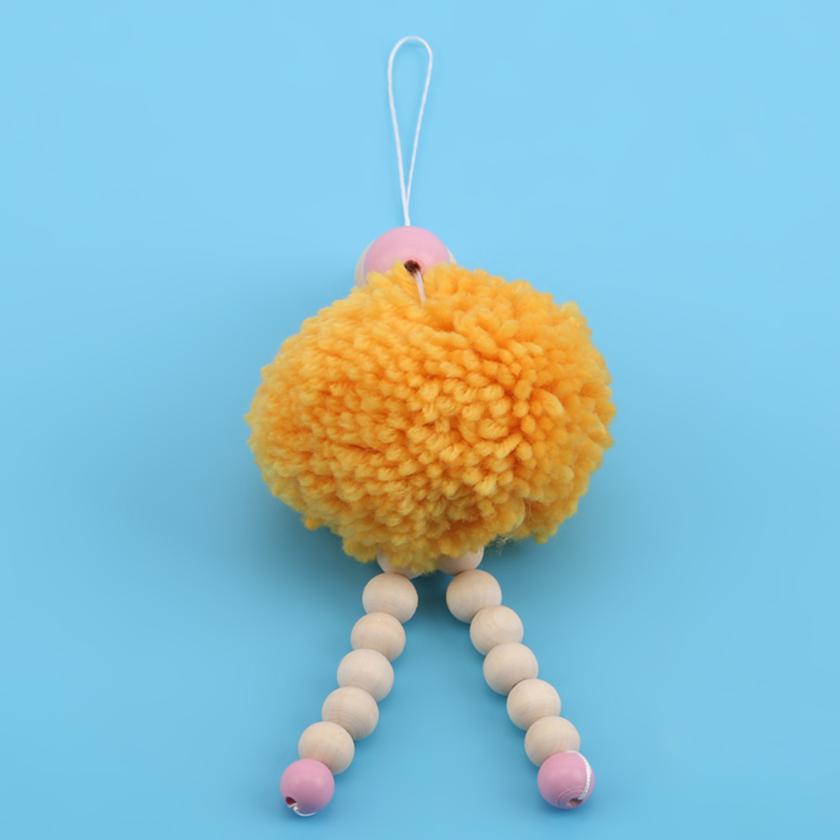 Lovely Hanging Ornaments Wooden Beads Pendant Bedroom Holiday Ornament Tent Home Decor