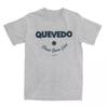 Vintage Quevedo Album T-Shirts for Men Women O Neck 100% Cotton Donde Quiero Estar Short Sleeve Tees Oversized Clothes