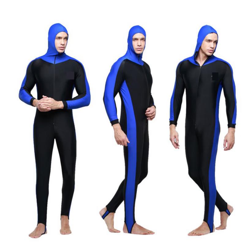 SBART Men s Hooded Two-Piece Wetsuit - UV Protection & Quick Dry