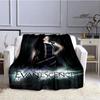 EvaneScence Band Retro Printed Blanket Fashion Warm Blankets Flannel Blanket Bed Linings Home Travel Blankets Birthday Gift