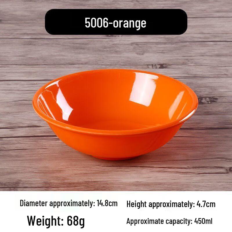 Commercial Melamine Inverted Rim Rice Bowl