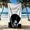 Elvis Beach Towel Super Soft Microfiber Quickdry Fabric Comfortable Lightweight Perfect For Traveling Yoga Camping And Swimming
