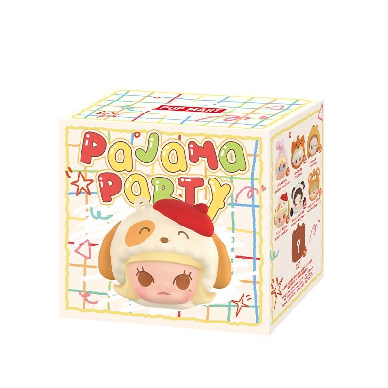 

POP MART POP BEAN Пижамная вечеринка Чехол для наушников Pop Mart Гачапон Фигурка Сюрприз Пластиковая модель Премиальная игрушка ПВХ Мягкий винил Оригинальный персонаж День рождения белый