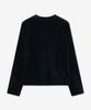 MINAV Velour Crop Long Sleeve [Black]