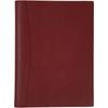 A4 Leather Notebook Diary Memo Pad Rhodia Holds 2 with Pen Holder and Pocket Cover, Cover, Cover, Cover, Notebooks, (Wine Red)