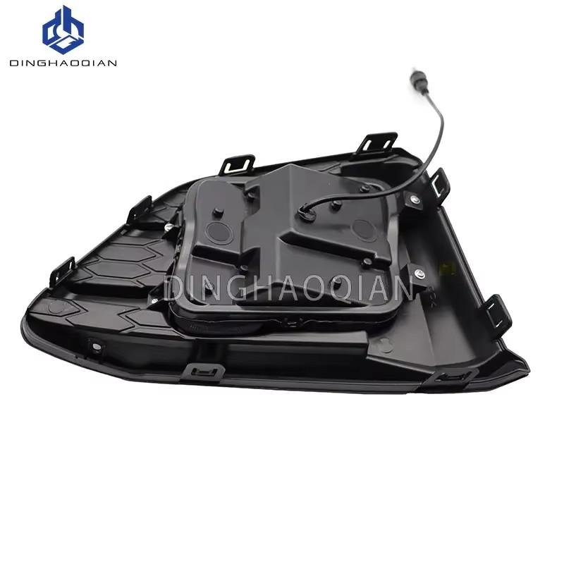 2Pcs DRL for Honda Jazz Fit 2014 2015 2016  LED Daytime Running Lights Daylight Fog Lamp with Turn Signal Light