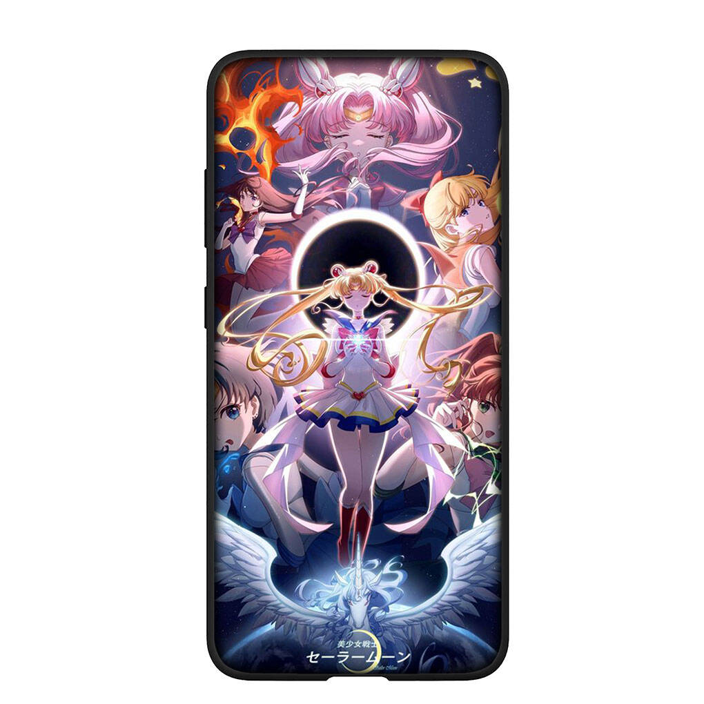 Phone Case for iPhone 17 16 15 Xiaomi Poco F8 F7 X7 X6 M8 C85 C75 C71 Redmi Note 14 13 12 11 Pro Max A3 A4 14C 13C 12C 15C Cute Sailor Moon Girl Cover