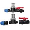 Garden Water Filter Valve Hose Connector Rainwater Bucket Valve 3Pcs Kit Drip Irrigation Water Tank Connector Hose 32mm 25mm
