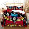 3D Printed Kiss Rock Band Bedding Set Pillowcase Duvet Cover Double Twin Full Queen King Adult Kids Bedclothes Quilt Cover
