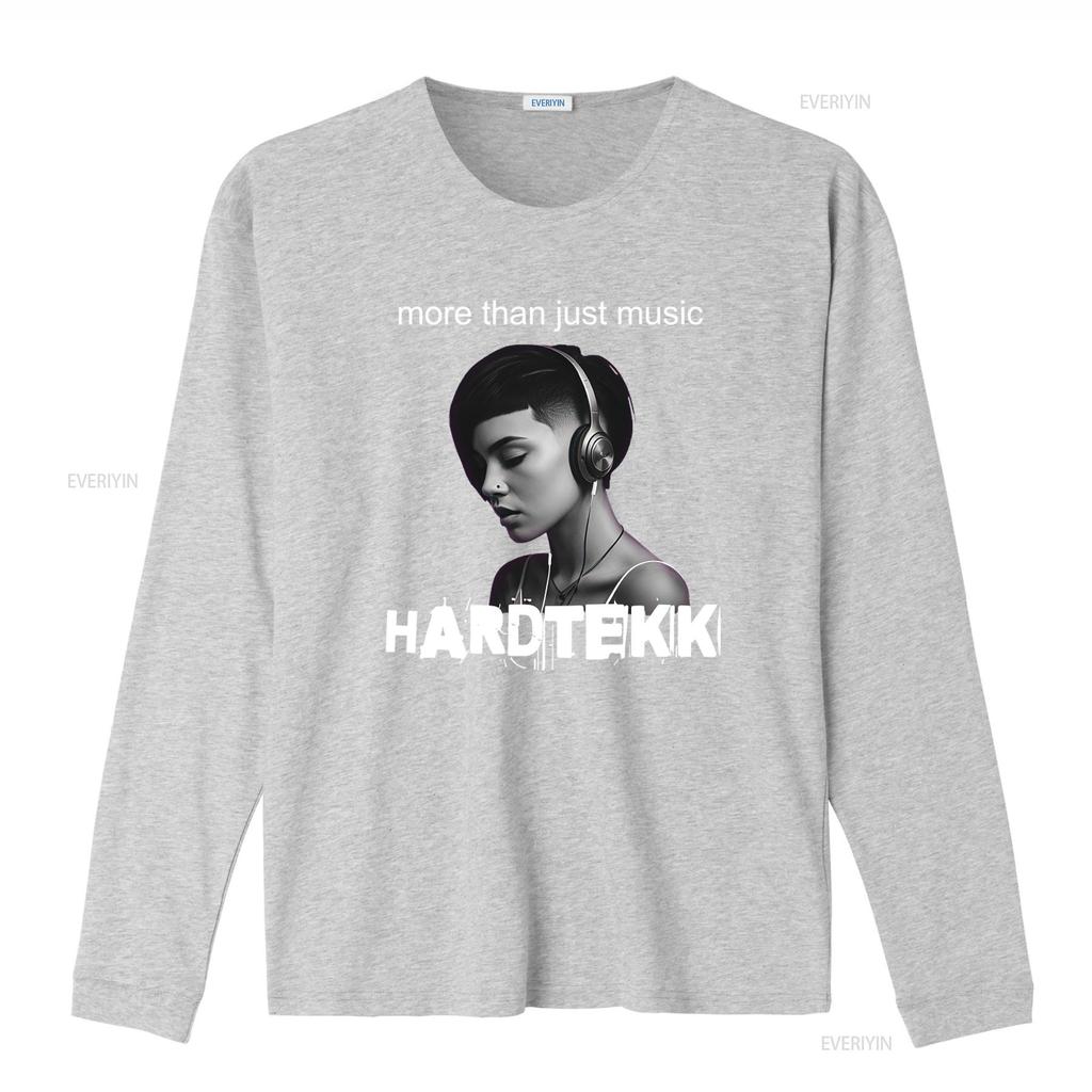 HARDTEKK T Shirt More Than Just Music Perfect for Bass Lovers with Beat In Heart Style Vibes Vintage Washed Casual Soft Graphic