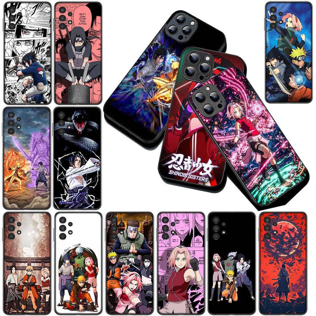 Cover for Samsung Galaxy A35 A36 A55 A26 A05 A06 A14 A50 A51 A53 A54 A12 A13 A23 Phone Case Haruno Sakura Narutos Uchiha Sasuke