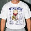 Funny Wine Mom Shirt - Retro Drinks & Brewing Gift - Sarcastic Wine Mom Clothing