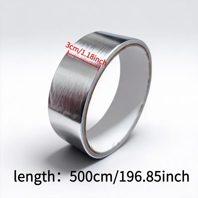 

Heat Resistant Aluminum Foil Tape, Oil & Water Proof Gap Seal for Stove and Sink - Kitchen, Bathroom Laminated Sealant Tape