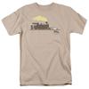 Back To The Future III Pushing The Delorean T-Shirt Sizes S-4XL NEW