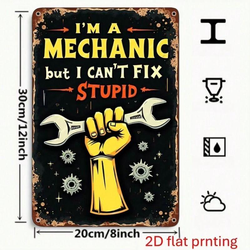 

Retro Metal Sign Poster Wall Art Decorative Plaque