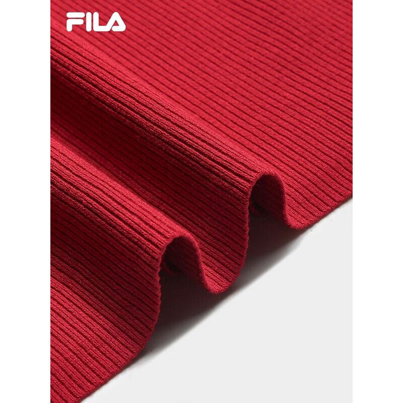 FILA Women's Colorblock Short Sleeve Knit Polo Shirt