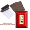100Pcs Non Irritating Wormwood Moxibustion Stickers Warm Moxa Patches for Neck Shoulder Sleeping Ache Relief