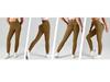 Women's Multi-Pocket Motorcycle Style Yoga Pants - Sportswear Elastic Tights for Running & Training