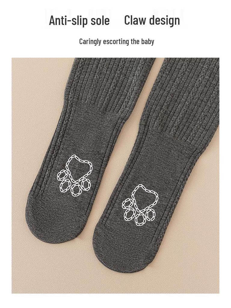 Czarne legginsy dziewczęce z podszewką z polaru - Cienkie, antypoślizgowe, na wiosnę/jesień.